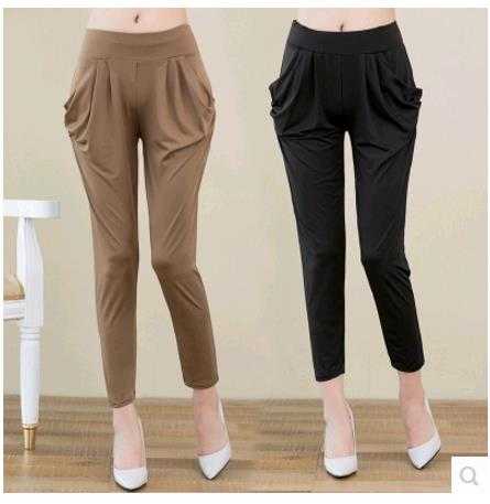 . Haren pants 9 Ninth pants summer Easy Korean Edition Influx of women trousers Thin section Autumn trousers Ice silk pantsin the Women's clothing/Boutique , Pants , Casual pants category - from Buy2taobao.com to provide professional Taobao agent buy service
