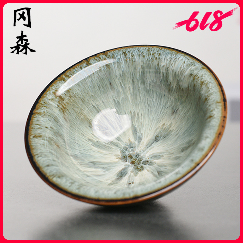 冈森窑变小茶杯品茗杯斗笠杯功夫茶具茶杯天目建盏茶具茶碗个人杯|msdalam kategori pinggan mangkuk, set teh, Cup - dari Buy2taobao.com untuk memberikan perkhidmatan ejen Taobao profesional membeli