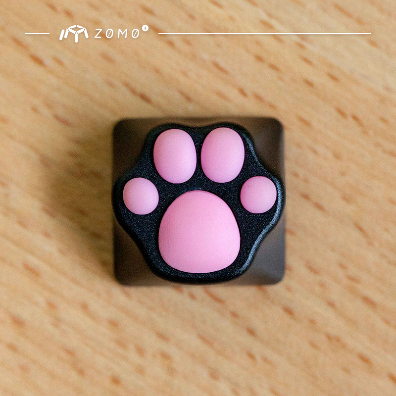 zomo 猫爪 猫肉垫肉球 金属+软胶仿真手感键帽 铝合金属透光键帽|msdalam kategori Perkakasan komputer/monitor/Komputer Zhou Bian, papan kekunci - dari Buy2taobao.com untuk memberikan perkhidmatan ejen Taobao profesional membeli