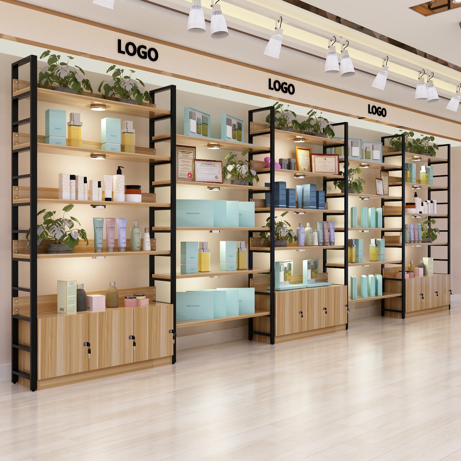 服装商品隔断化妆品双面展柜架展示柜装修轻型架置物简约陈列产品在类目 商业/办公家具, 货架/展柜, 精品展柜/陈列柜中 - 来自Buy2taobao.com提供专业的淘宝代购服务