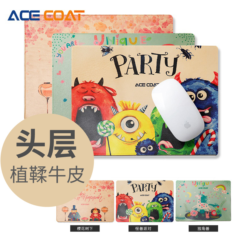 acecoat头层牛皮鼠标垫植鞣革手工鼠标垫卡通文艺个性家用商务高|msdalam kategori Perkakasan komputer/monitor/Komputer Zhou Bian, Komputer Zhou Bian, pad tetikus/paste/pad pergelangan tangan - dari Buy2taobao.com untuk memberikan perkhidmatan ejen Taobao profesional membeli