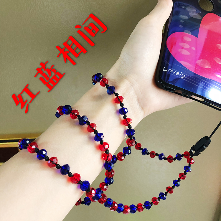 绳不褪色女款挂饰闪亮卸手机挂绳手工防丢吊长款挂脖水晶挂链可拆|msdalam kategori Aksesori Digital 3C, Aksesori telefon bimbit, Aksesori telefon, loket telefon/tali telefon - dari Buy2taobao.com untuk memberikan perkhidmatan ejen Taobao profesional membeli