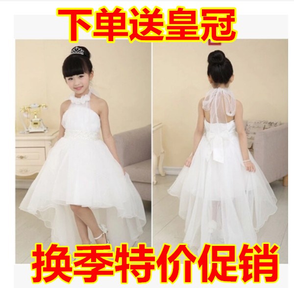 新款童装女童公主裙走秀晚礼服钢琴表演拖尾白色婚纱裙大童长裙|msdalam kategori Butik wanita / wanita, perkahwinan/Cheongsam/pakaian, pakaian/malam - dari Buy2taobao.com untuk memberikan perkhidmatan ejen Taobao profesional membeli