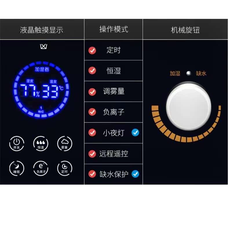 旺途加湿器家用卧室静音孕妇婴儿办公室大容量空调空气净化香薰机|ruв категории жизнь прибор, увлажнитель - от Buy2taobao.com для оказания профессиональной услуги покупки агента Taobao