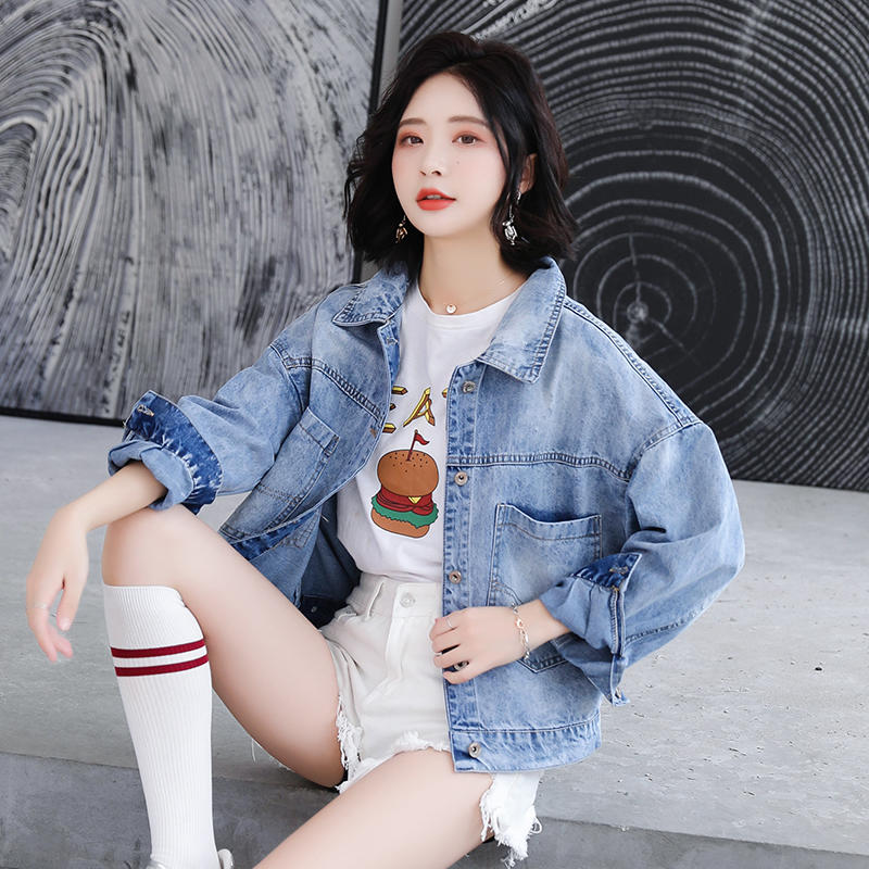 Cowboys gown have cash less than that is registered in the accounts Jeans Korean Edition bf2019 Spring new pattern Chaqueta Women's wearin the Play mode/Anime/Periphery/cos/Board games , Cosplay Apparel/Props/Service , Cosplay Women category - from Buy2taobao.com to provide professional Taobao agent buy service