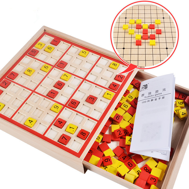 兒童數獨遊戲棋九宮格數學邏輯思維訓練幼兒5-6歲益智玩具初級版在類目 玩具/童車/益智/積木/模型, 其它玩具中 - 來自Buy2taobao.com提供專業的淘寶代購服務