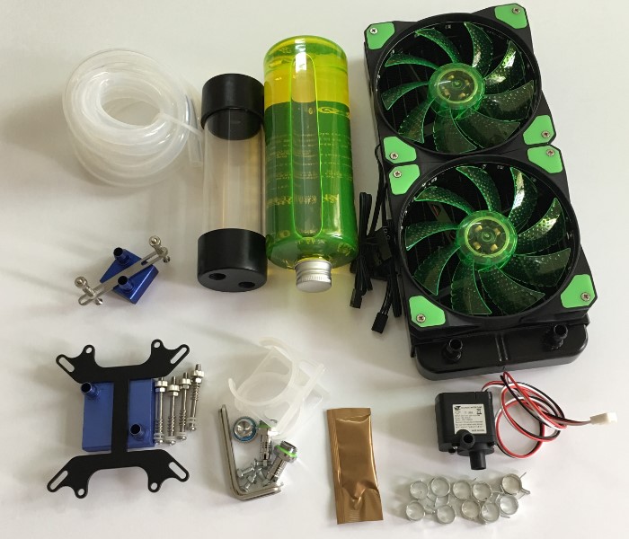 电脑水冷套装水冷散热台式机分体液冷套装器cpu显卡水泵水箱冷|ruв категории компьютерное оборудование/дисплей/Компьютерная периферия, радиатор/вентилятор - от Buy2taobao.com для оказания профессиональной услуги покупки агента Taobao