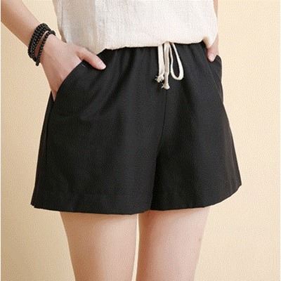 Shorts fat mm Easy Easy Leather pants Versatile Primer Korean Edition Paige Large new pattern Hot stamping pocketin the Women's clothing/Boutique , Pants , Casual pants category - from Buy2taobao.com to provide professional Taobao agent buy service