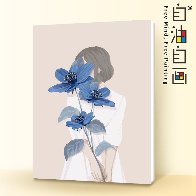 Scenery a living room Decorative painting Hand drawn Oil Painting Entrance Hanging picture Modern minimalist Digital painting diyin the Home accessories , Decorative painting , DIY/Digital painting category - from Buy2taobao.com to provide professional Taobao agent buy service