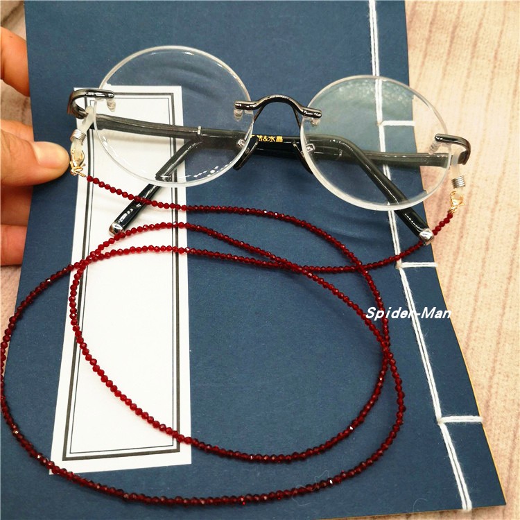 natural crystal Eyewear chain Lanyards natural Garnet Eyewear chain Eye Sunglasses Presbyopic glasses chainin the ZIPPO/Swiss Army Knife/Glasses , Glasses accessories,Care agent , Glasses bags category - from Buy2taobao.com to provide professional Taobao agent buy service