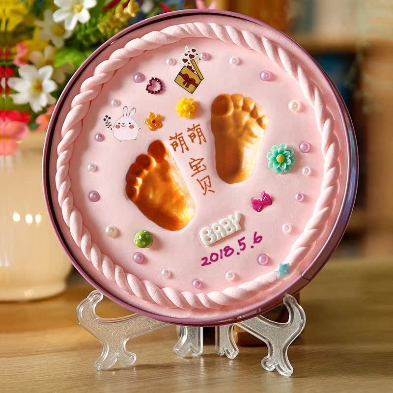 脚丫手脚永久满月新生手脚印相框的婴儿留念脚模婴儿童手足印出生在类目 玩具/童车/益智/积木/模型, 宝宝纪念品/个性产品, 手脚印中 - 来自Buy2taobao.com提供专业的淘宝代购服务