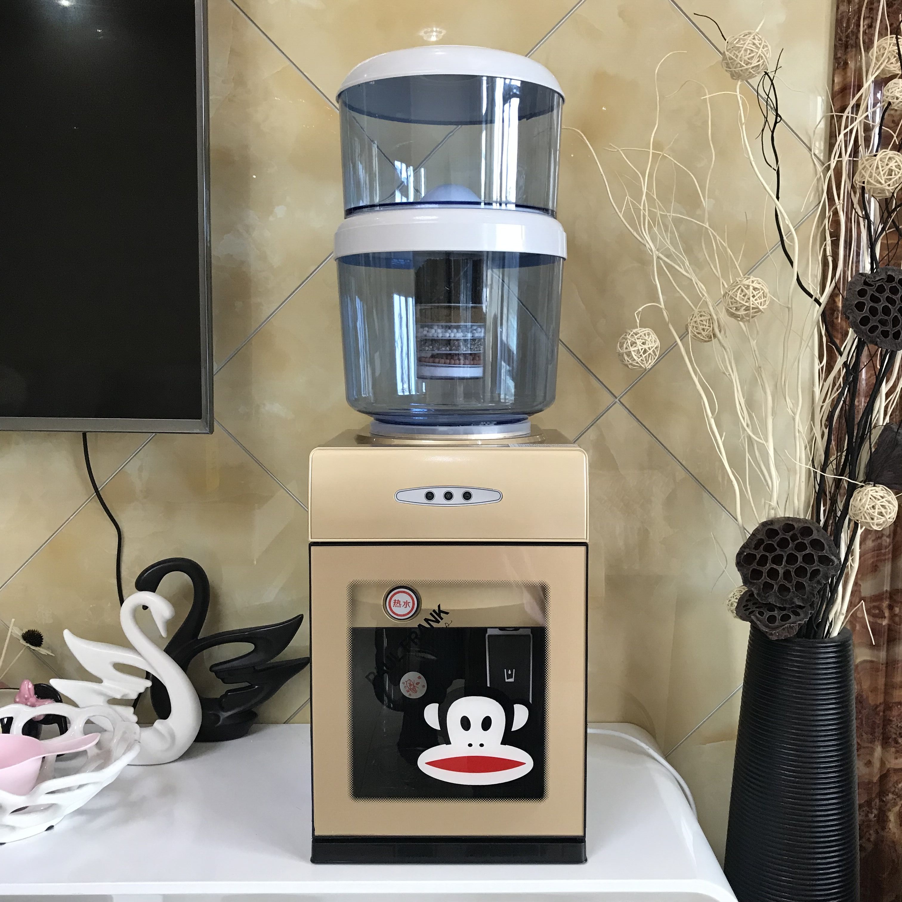 过滤瓶器带桶桶装水家用自来水家用小净水过滤台式饮水机简约在类目 厨房电器, 净水器中 - 来自Buy2taobao.com提供专业的淘宝代购服务