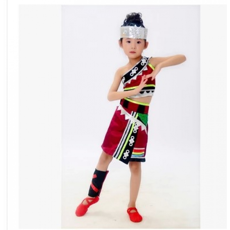 六一新款特价少数民族女童佤族瑶族苗族舞蹈服彝族儿童比赛演出服|ruв категории Ручная работа, национальных меньшинств, в особенности ремесла, ва - от Buy2taobao.com для оказания профессиональной услуги покупки агента Taobao
