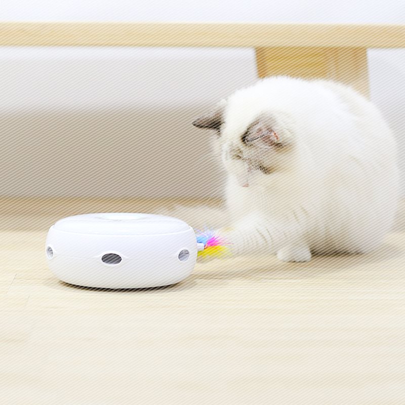 甜甜圈智能电动玩具自动逗猫棒爱自动逗咪用品在类目 宠物/宠物食品及用品, 猫/狗玩具, 逗猫棒中 - 来自Buy2taobao.com提供专业的淘宝代购服务