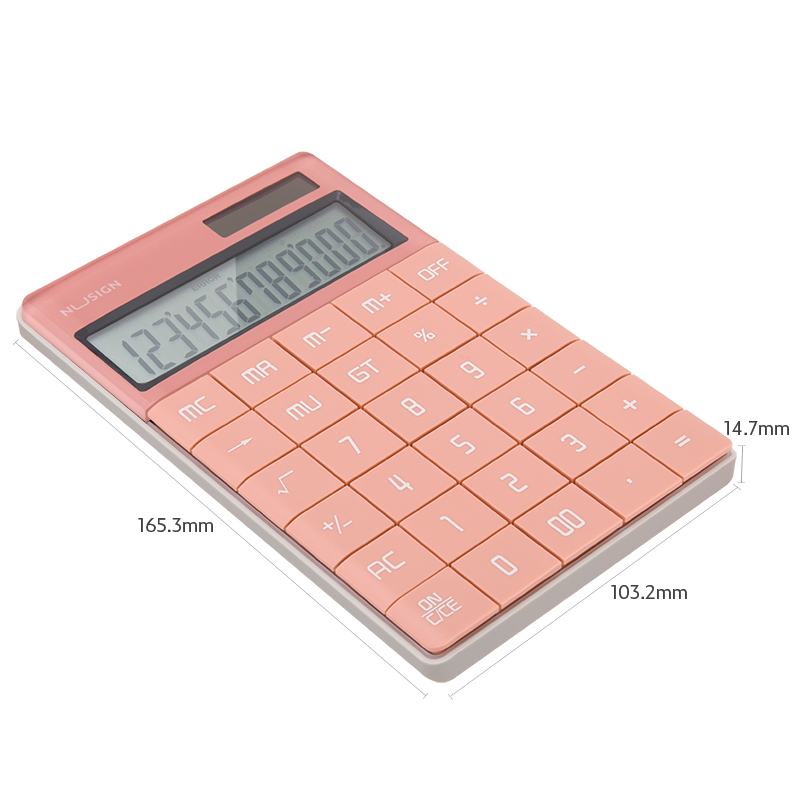 Acrylic panel Calculator solar energy replace Battery source Flat Keyin the Electronic Dictionary/Electronic paper book/Stationery , Calculator category - from Buy2taobao.com to provide professional Taobao agent buy service
