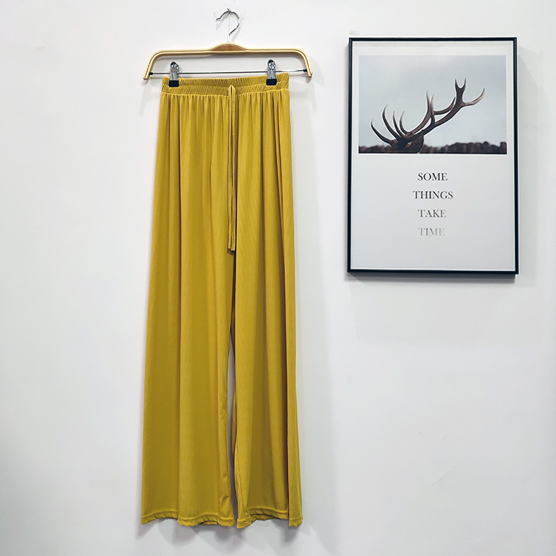 2019夏季新款女裤系带针织裤在类目 女装/女士精品, 裤子, 休闲裤中 - 来自Buy2taobao.com提供专业的淘宝代购服务