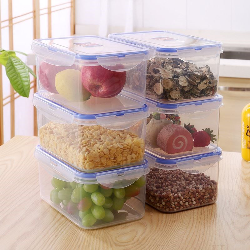 Crisper Six piece set Heat pp Plastic Bento Box Super large capacity Microwave Oven Lunch box seal up rectanglein the Tableware , Fresh container/Fresh Containers , Crisper category - from Buy2taobao.com to provide professional Taobao agent buy service