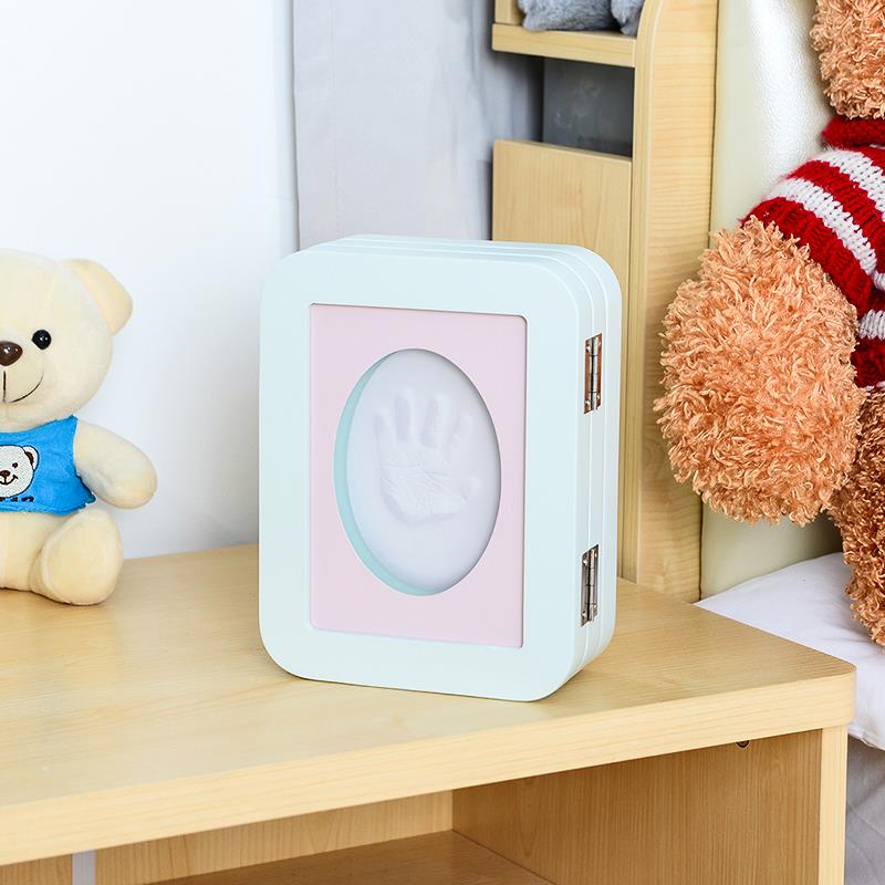 baby Brothers inkpad Hand and foot inkpad Newborn full moon One hundred days gift three-dimensional Photo frame Keepsake childrenin the Toy/Childs/Puzzle/Building block/Model , Baby Souvenirs/Personalized Products , Hand footprints category - from Buy2taobao.com to provide professional Taobao agent buy service