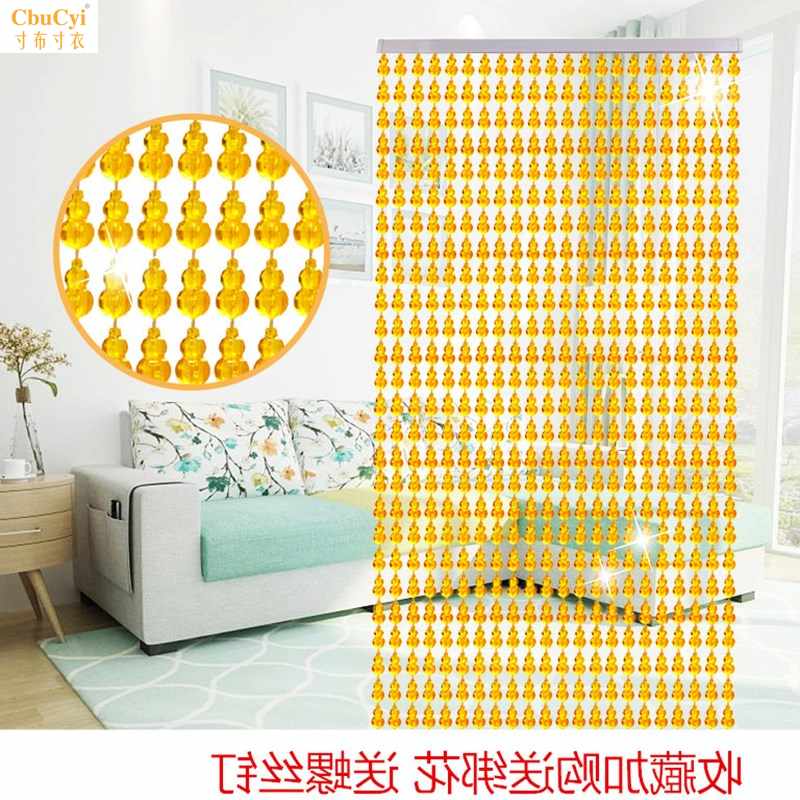 防蚊葫芦装饰水晶挂帘成品门帘家用珠帘仿隔断卧室新款珠子客厅|ruв категории домашний ткань, занавес, занавес и аксессуары, занавес/занавес - от Buy2taobao.com для оказания профессиональной услуги покупки агента Taobao