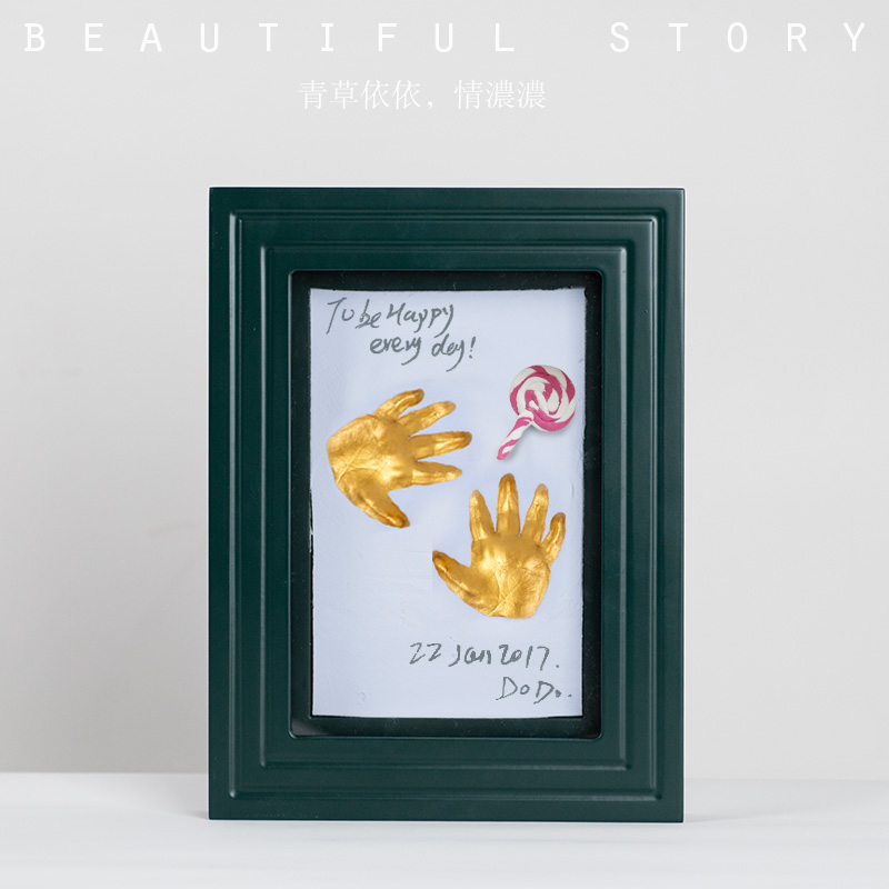 Hand footprints Hand and foot Lanugo One hundred days Anniversary full moon gift Original baby Brothers inkpadin the Toy/Childs/Puzzle/Building block/Model , Baby Souvenirs/Personalized Products , Hand footprints category - from Buy2taobao.com to provide professional Taobao agent buy service