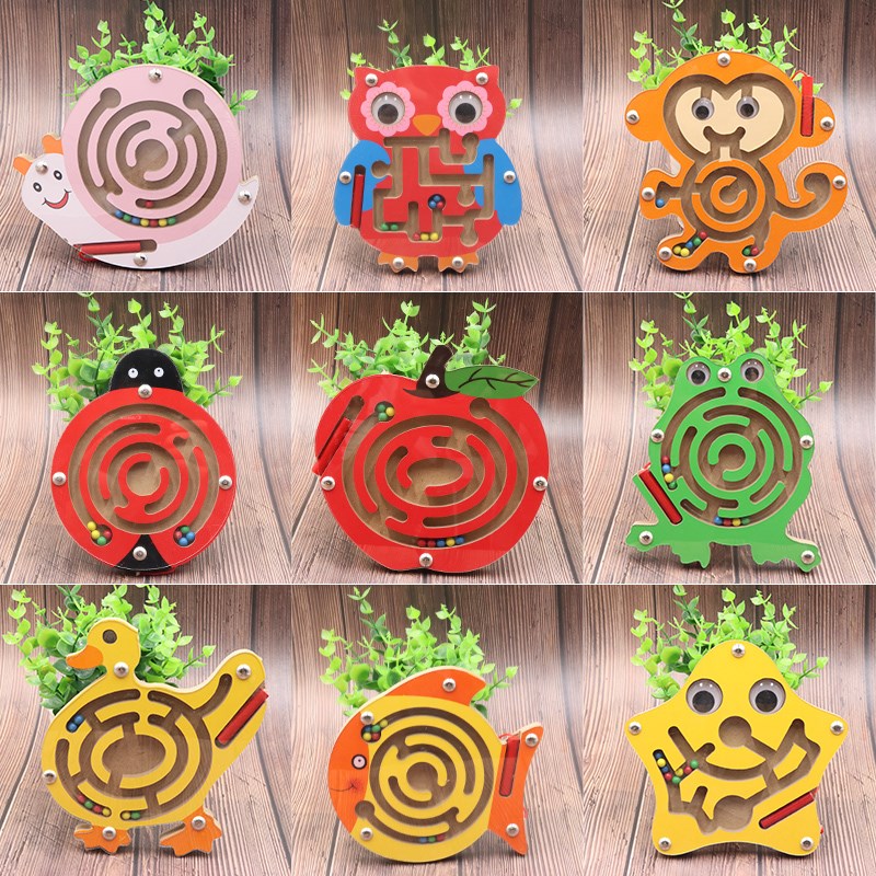woodiness magnetic Maze The pen roll-on Toys Magnetic force roll-on Maze children Puzzle Toys 4-6 Year-old nurseryin the Toy/Childs/Puzzle/Building block/Model , Unlock/Maze/Cube/Intelligence toys , Maze category - from Buy2taobao.com to provide professional Taobao agent buy service