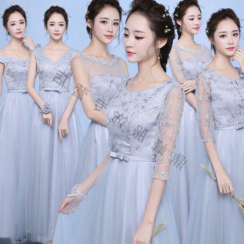 Bridesmaid have more cash than can be accounted for Annual meeting wedding Bridesmaid Toast evening dress grace banquet Sister skirt graduationin the Women's clothing/Boutique , Wedding/Cheongsam/Formal dress , Formal dress/Evening category - from Buy2taobao.com to provide professional Taobao agent buy service