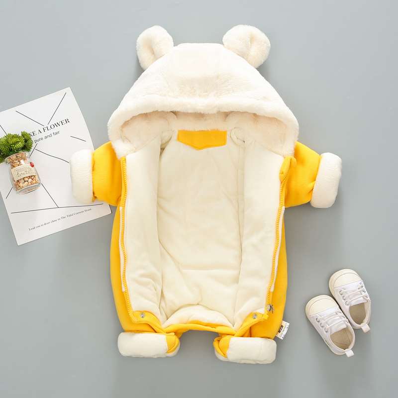 baby Autumn and winter Set 0 1 year old baby clothes one-piece garment Infants thickening go outin the Children/Baby/Family fitted , Jumpsuit/Climbing clothes/Romper category - from Buy2taobao.com to provide professional Taobao agent buy service