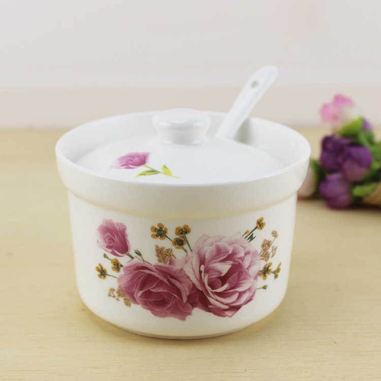 陶瓷甜品碗 厨房用品调料瓶调味罐盐罐辣椒罐佐料盒调味盒|ruв категории посуда, посуда, бутылка/цистерна - от Buy2taobao.com для оказания профессиональной услуги покупки агента Taobao