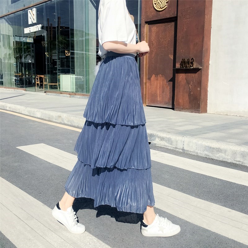 2019 summer new pattern Cake skirt Chiffon skirt Mid length version Paige Multi-level Pleated skirt Yarn skirt Type Ain the Office Equipment/Consumables/Related Services , Packaging Equipment/Signs and supplies , Gift Box category - from Buy2taobao.com to provide professional Taobao agent buy service