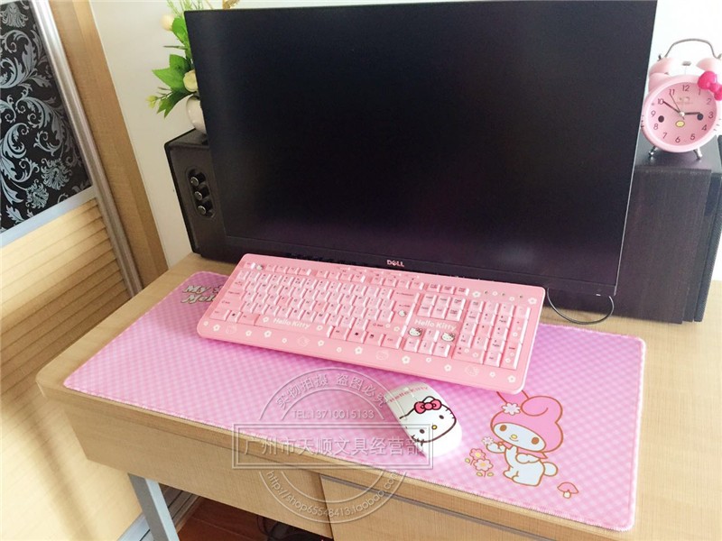 卡通多用途桌面防滑垫kt鼠标垫办公学生通用 70x30cm美乐蒂键盘垫|ruв категории компьютерное оборудование/дисплей/Компьютерная периферия, Компьютерная периферия, коврик для мыши/Вставить/запястье колодка - от Buy2taobao.com для оказания профессиональной услуги покупки агента Taobao