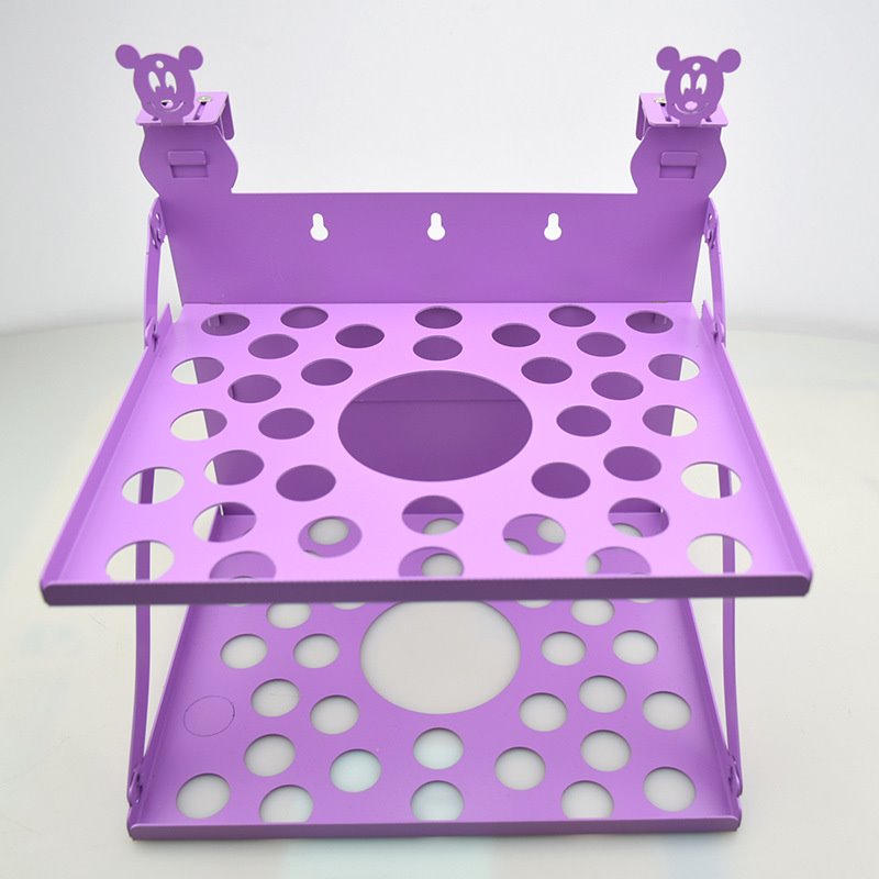 Creative iron art double shelf TV set top box rack wallin the Home accessories , Mural category - from Buy2taobao.com to provide professional Taobao agent buy service