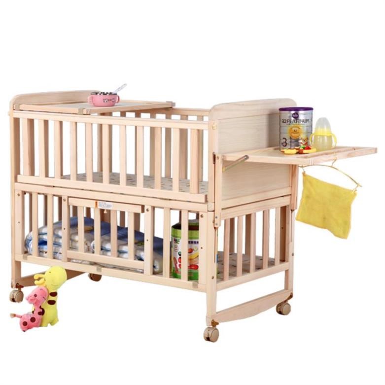 Child bed boy enclosure Noon break Handy Small apartment pine Baby bed Solid wood bed environmental protection Fourin the Diapers/Care/Feeding/Push lathe , Crib/Crib/Cradle/Chair , Crib/Children's beds  category - from Buy2taobao.com to provide professional Taobao agent buy service