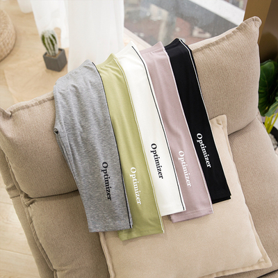 夏季薄款女童七分裤外穿休闲运动裤子莫代尔儿童打底裤儿童紧身裤