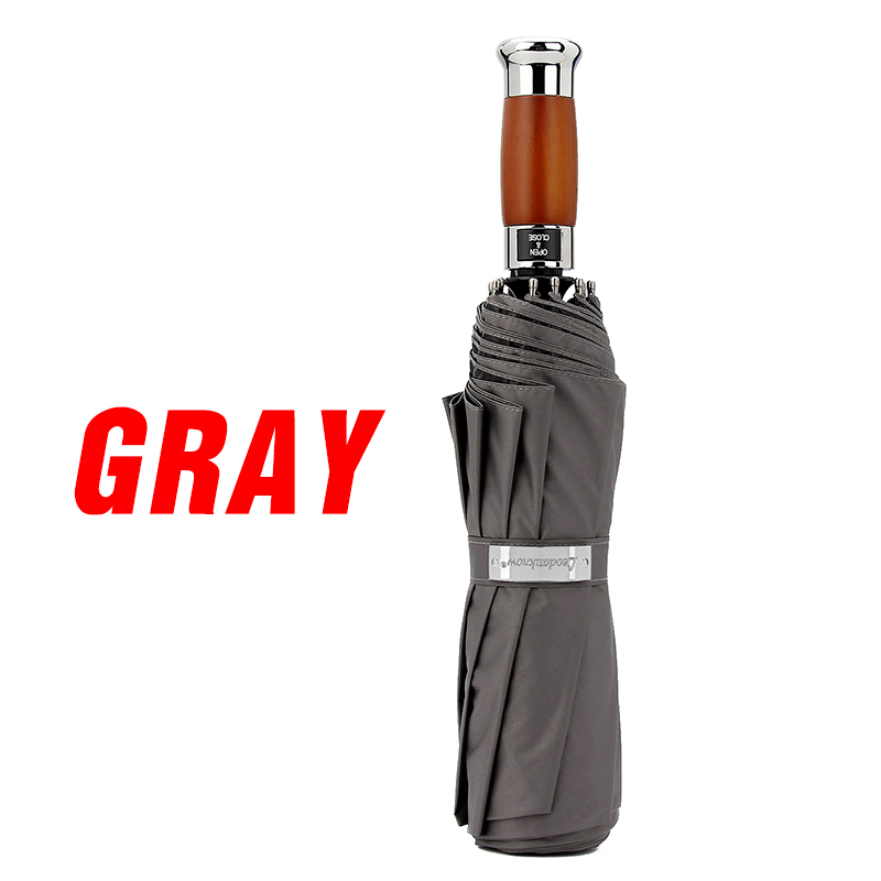 Rainstorm Dual use men and women Umbrella Sunscreen fold fully automatic sunshade Wooden handle enlarge Wind Vinylin the Home Daily , Umbrella/Rain gear/Rain/Moistureproof , Umbrella category - from Buy2taobao.com to provide professional Taobao agent buy service