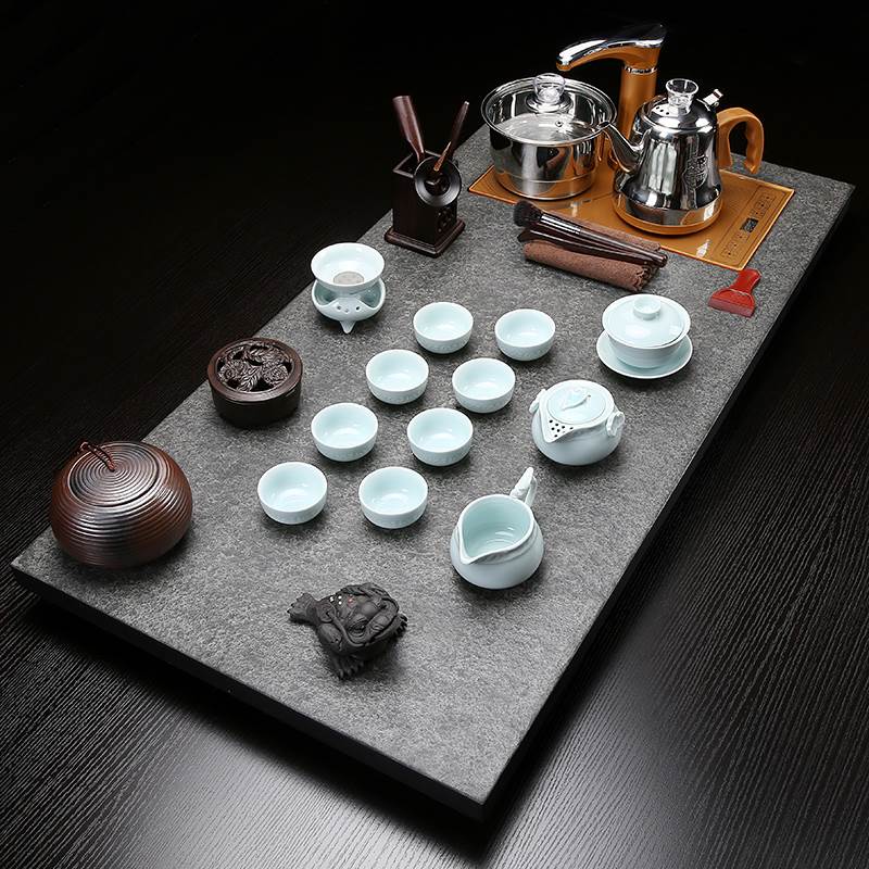 乌金石茶盘自动上水长方形简约创意家用茶台茶海石材大号茶具套装在类目 餐饮具, 茶具, 茶盘中 - 来自Buy2taobao.com提供专业的淘宝代购服务