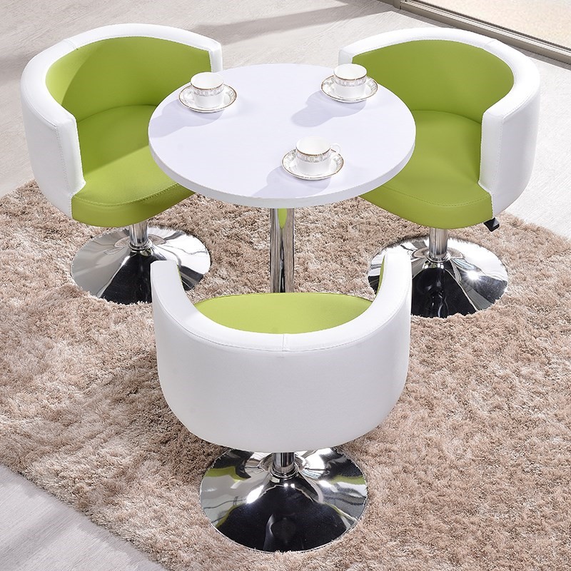 Boutique Negotiate Tables and chairs combination Simplicity leisure time Front The reception Small round table tea table Dessert Café Tea shopin the Business/Office Furniture , Office Furniture , Desk , Conference table category - from Buy2taobao.com to provide professional Taobao agent buy service