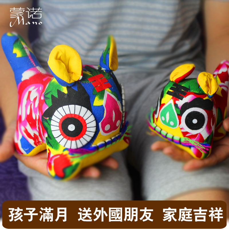 纯手工布老虎 中国风民间手工艺品 小礼品摆件中国特色礼品送老外|ruв категории Ручная работа, области народных ремесел, ткань, тигр - от Buy2taobao.com для оказания профессиональной услуги покупки агента Taobao