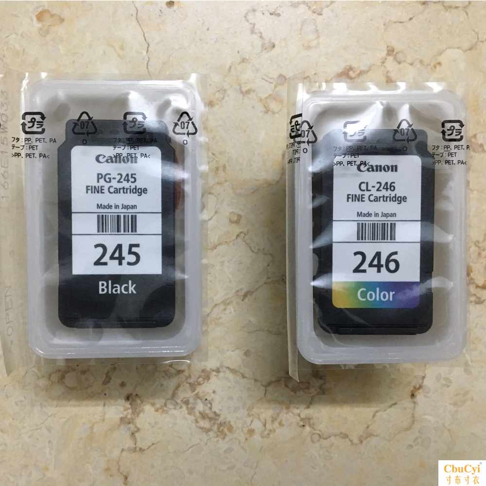 Original printer Ink cartridge PG-245 CL-246 Ink cartridge ip2in the Office Equipment/Consumables/Related Services , Toner cartridge supplies category , Cartridge category - from Buy2taobao.com to provide professional Taobao agent buy service