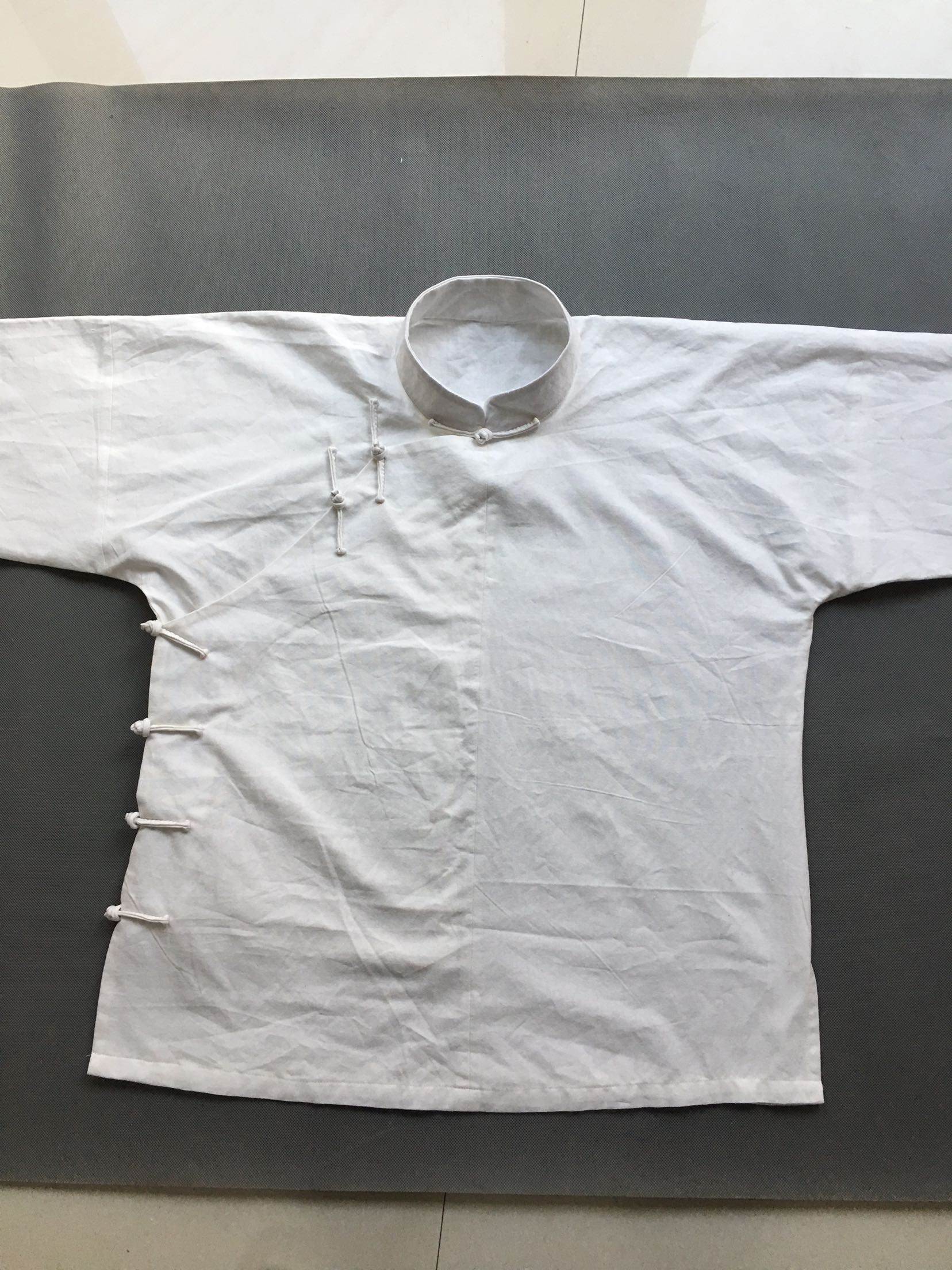 汉服男春秋中国风偏大襟演出服中老年禅修茶服居士中式盘扣打底衫在类目 男装, 民族服装中 - 来自Buy2taobao.com提供专业的淘宝代购服务