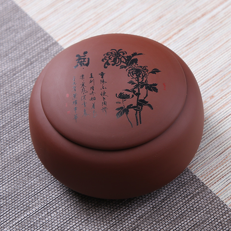 景德镇陶瓷大号茶叶罐子放装普洱茶饼的盒子罐 七饼缸茶罐家用|ruв категории посуда, чайный сервиз, чайница - от Buy2taobao.com для оказания профессиональной услуги покупки агента Taobao
