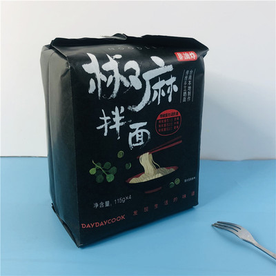 临期 日日煮 椒麻拌面115g*4手工速食拌面即食热干面袋装方便食品