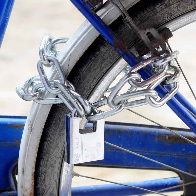 电动电瓶车电池防偷锁链条锁防盗链子锁防剪铁链锁三轮车自行车|ruв категории основы строительных материалов, бытовой техники, замок, велосипедный замок - от Buy2taobao.com для оказания профессиональной услуги покупки агента Taobao