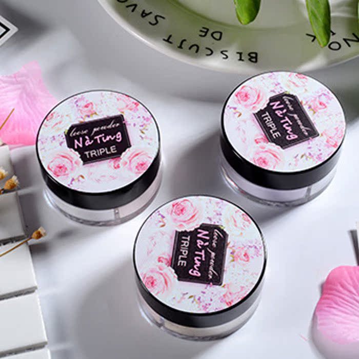 Thailand nating Na Ting powder Tricolor Make up Oil control Loose powder Powder Concealer invisible pore Brighten skin colourin the Makeup/Perfume/Beauty tools , Powder/Loose category - from Buy2taobao.com to provide professional Taobao agent buy service
