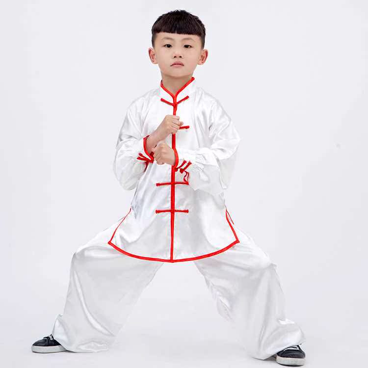 新款儿童青少年武术太极拳练功服男女童小孩春秋功夫装团体表演服|ruв категории движение/йога/фитнес/фанаты товаров, Тхэквондо/ушу/кикбоксинг, тайджи, Тай Чи одежды - от Buy2taobao.com для оказания профессиональной услуги покупки агента Taobao