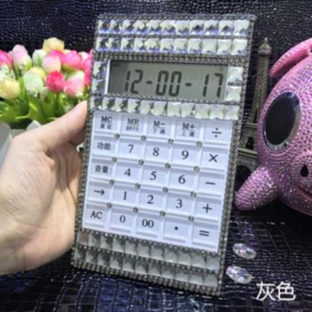 商务大学耐用计算器女迷你时尚办公创意带钻个性携带计算机发声|msdalam kategori Kamus elektronik/buku kertas elektronik/alat tulis, Kalkulator - dari Buy2taobao.com untuk memberikan perkhidmatan ejen Taobao profesional membeli