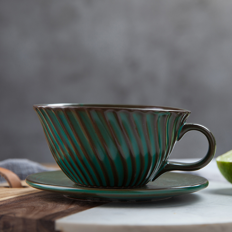 杯子复古罗马柱手柄杯花杯 咖啡杯陶瓷马克手工创意咖啡杯 欧式|ruв категории посуда, кофе, кофе - от Buy2taobao.com для оказания профессиональной услуги покупки агента Taobao