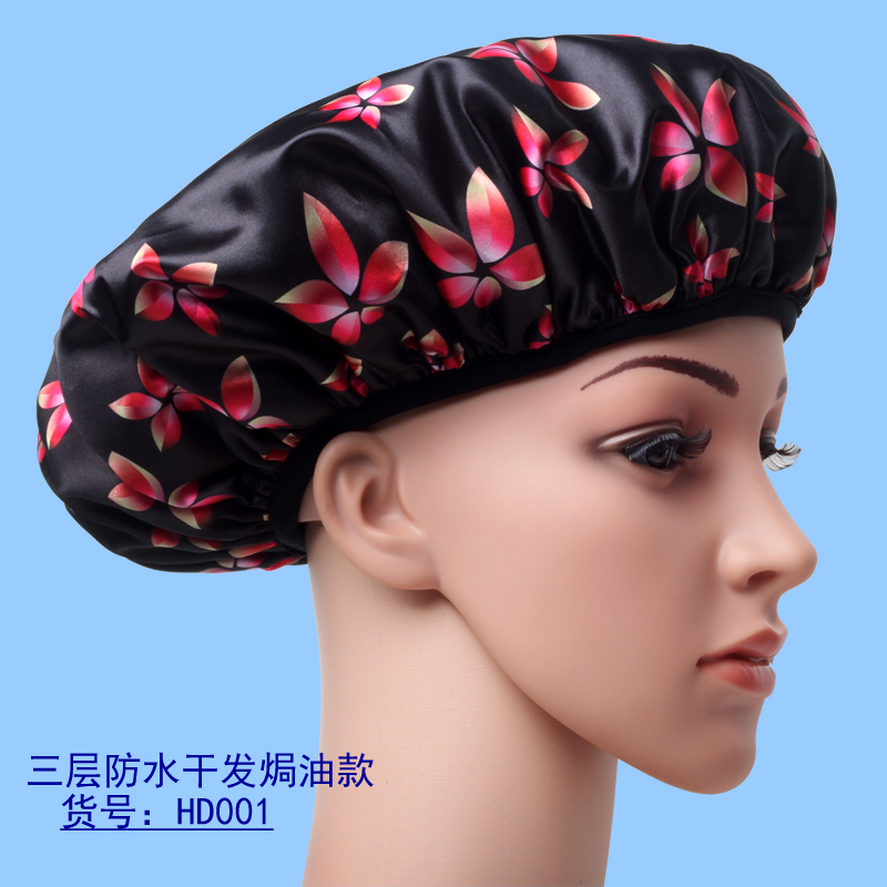 女士双层防水洗澡浴帽套沐卫浴加厚浴帽包邮做饭用的帽子防油烟头|msdalam kategori keluarga/Alat Pembersihan peribadi, Peralatan pembersihan penjagaan diri, topi mandi - dari Buy2taobao.com untuk memberikan perkhidmatan ejen Taobao profesional membeli