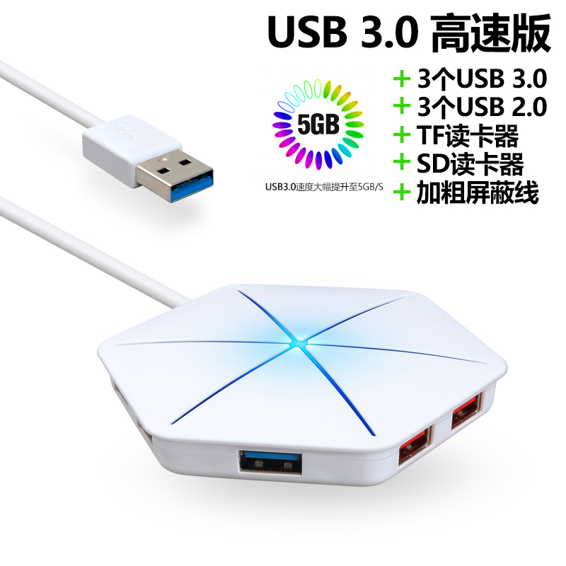 tg转换器多功能读卡器usb一拖6口分线器电脑type-c扩展多口hub带o在类目 3C数码配件, USB电脑周边, USB HUB/转换器中 - 来自Buy2taobao.com提供专业的淘宝代购服务