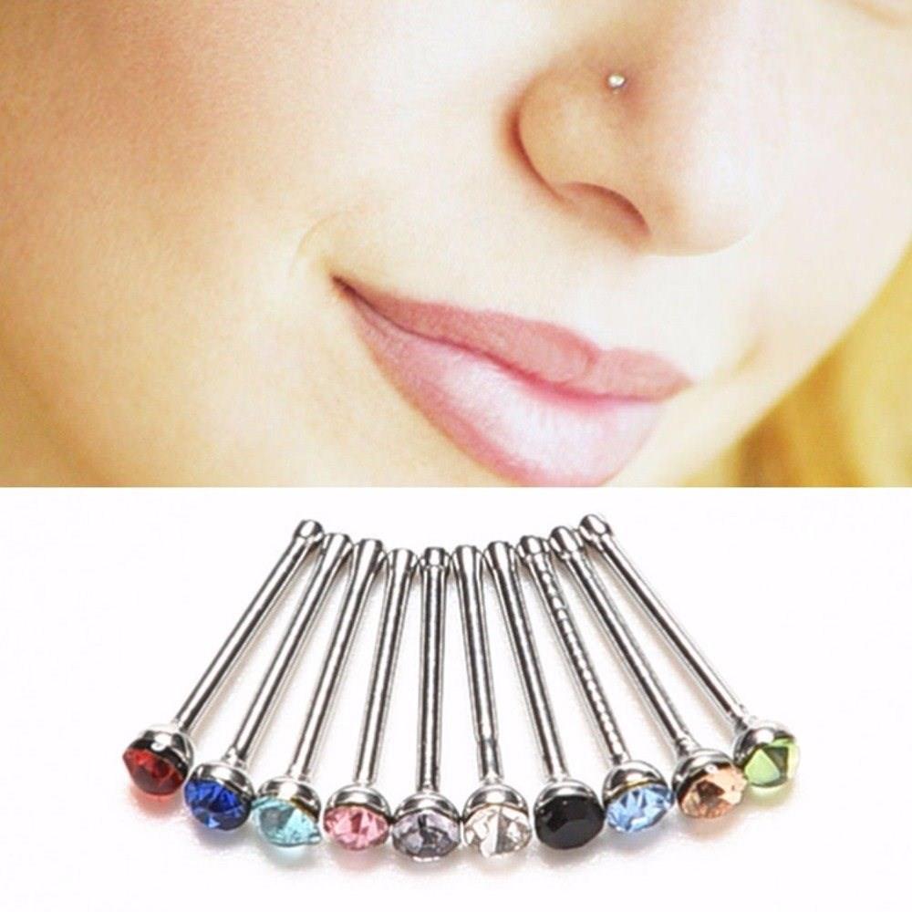 10pcs Indian style Crystal Rhinestone Nose Ring Bone Stud Su|ruв категории Цифровые аксессуары, Usb компьютерной периферии, Usb удлинитель - от Buy2taobao.com для оказания профессиональной услуги покупки агента Taobao