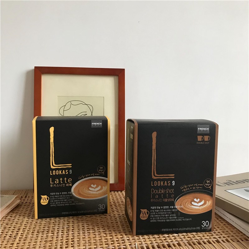 Nanyang Korea Lookas9 Original flavor Double Granulated sugar Low cards Silk sliding Instant Latte Skimmed milk powderin the Coffee/Oatmeal/Chongyin , Instant coffee/Coffee beans/Powder , Instant coffee category - from Buy2taobao.com to provide professional Taobao agent buy service
